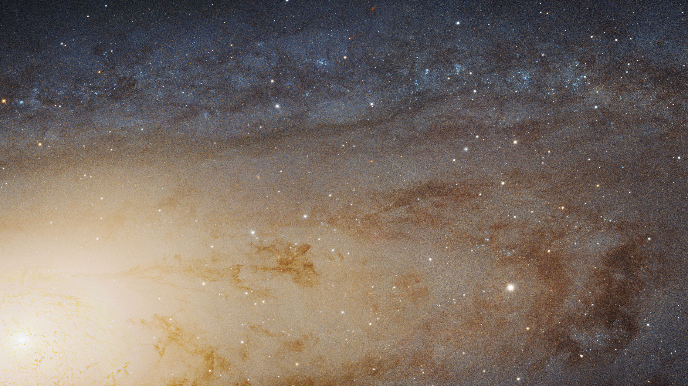 (NASA, ESA, J. Dalcanton University of Washington; B. F. Williams, University of Washington; L. C. Johnson, University of Washington; the PHAT team; and R. Gendler)
