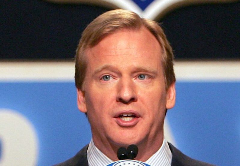 NFL Commissioner Roger Goodell during the NFL draft at Radio City Music Hall in New York, NY on Saturday, April 28, 2007. (Photo by Richard Schultz/NFLPhotoLibrary)