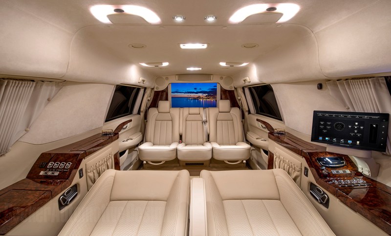 Stretched Cadillac Escalade EVS (Becker Automotive Design)