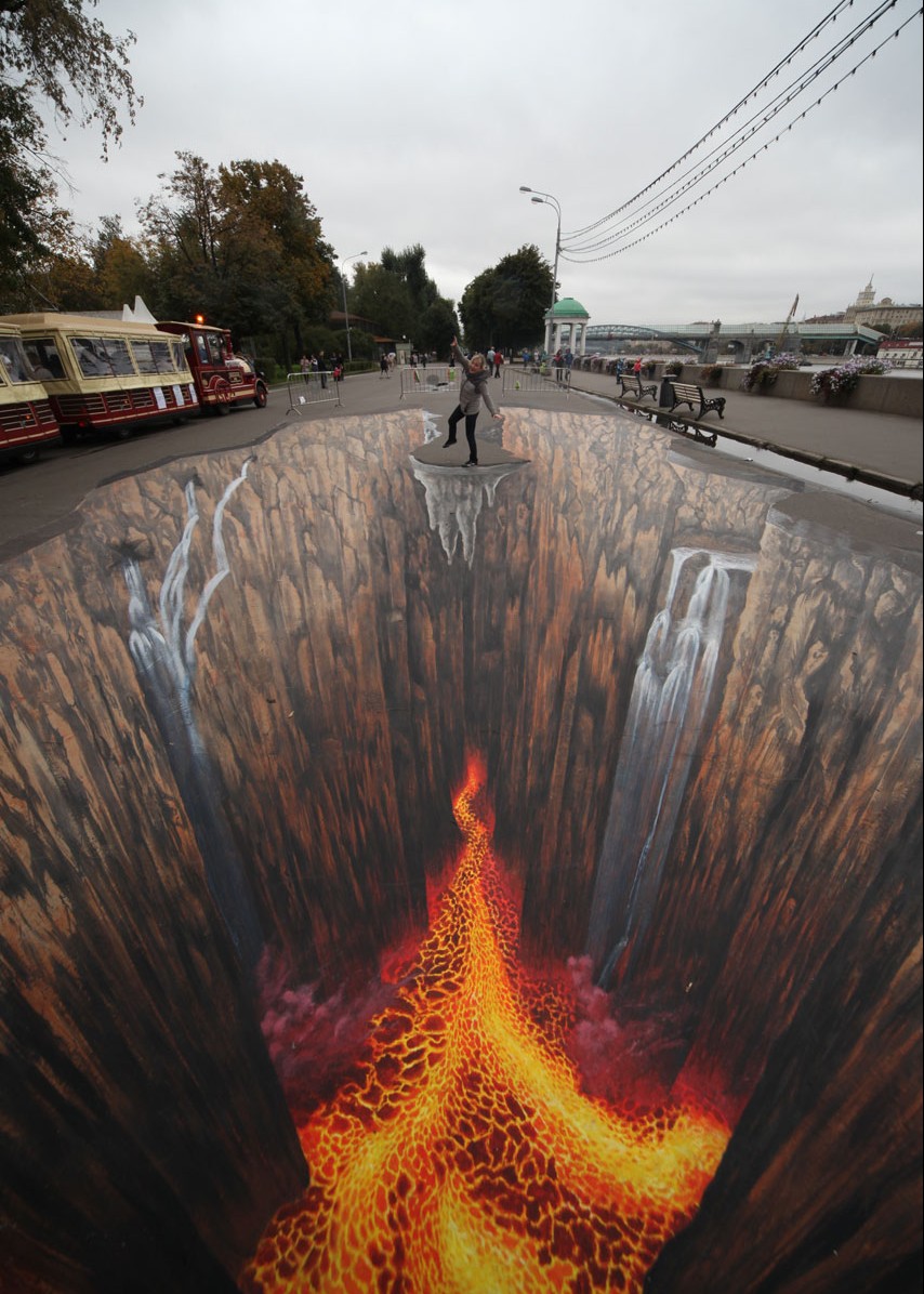 Edgar Mueller Sidewalk Art