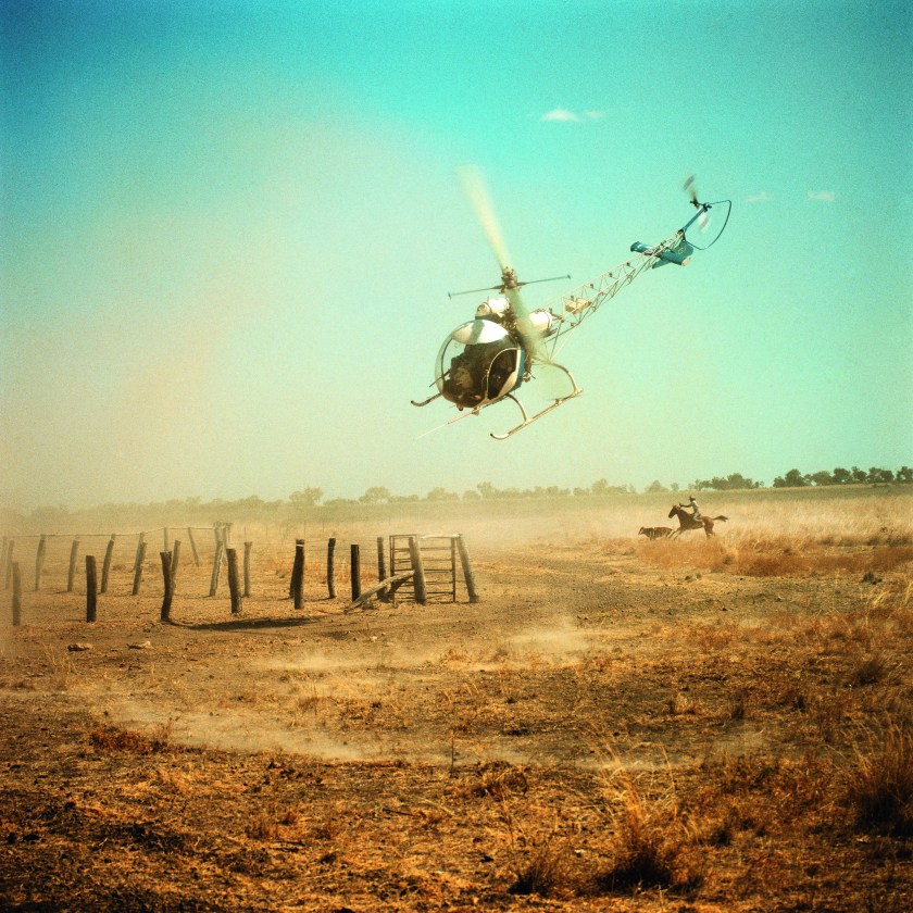 Mustering at Pigeon Hole outstation. (Balls and Bulldust by Hakan Ludwigson, publishd by Steidl)