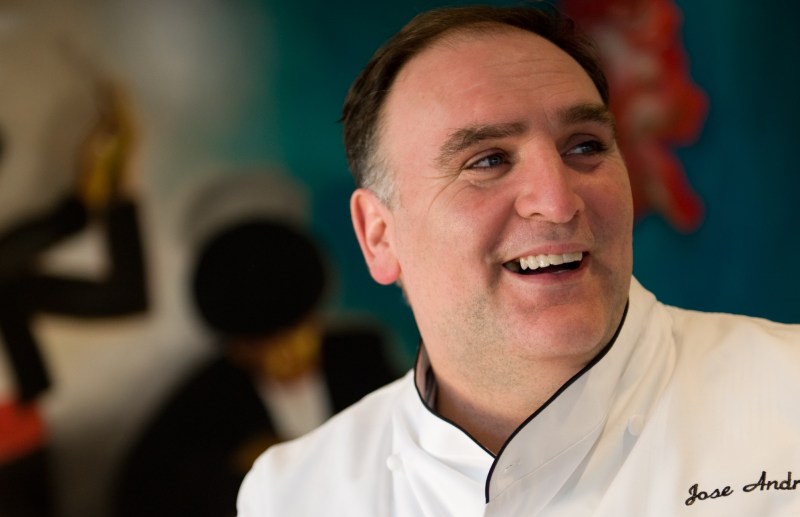 WASHINGTON, DC - MARCH 10: Jose Andres is one of the nations most noted chefs. He is pictured in his first restaurant in DC, Jaleo on Wednesday March 10, 2010. (Photo by Sarah L. Voisin/The Washington Post via Getty Images)