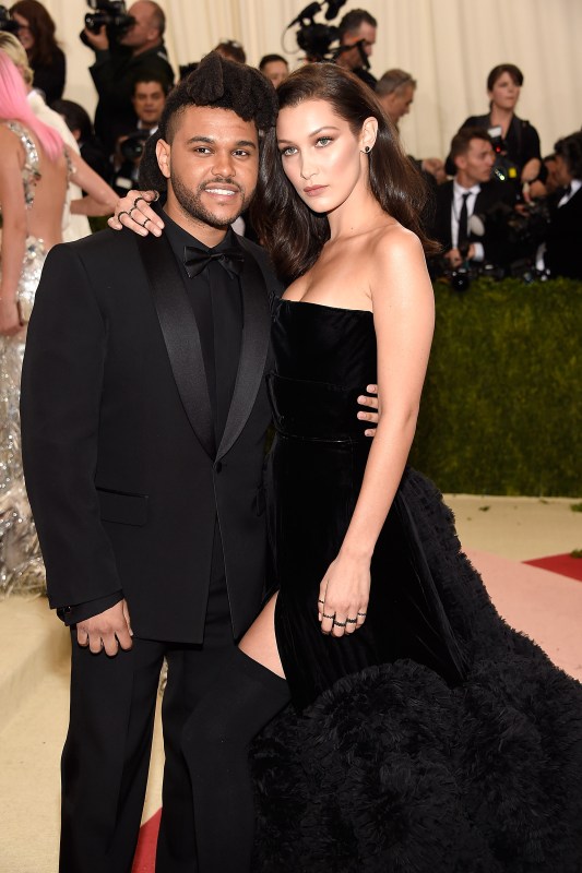Artist The Weeknd and Model Bella Hadid (Kevin Mazur/WireImage)