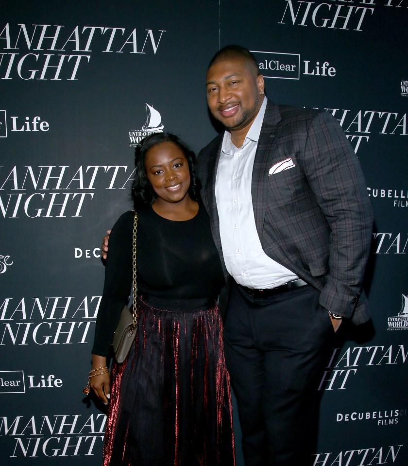 NEW YORK, NY - MAY 16: Tiffany Bowen (L) and Stephen Bowen attend the "Manhattan Night" New York Screening at Regal Cinemas Union Square on May 16, 2016 in New York City. (Photo by Paul Zimmerman/WireImage)