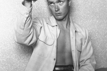 LOS ANGELES - JUNE 1: Actor Clint Eastwood checks his gun at home on June 1, 1956 in Los Angeles, California. (Photo by Michael Ochs Archives/Getty Images)