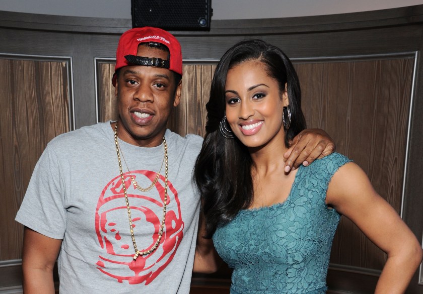 Jay-Z welcomed Skylar Diggins to Roc Nations Sports with a party at 40 / 40 Club in New York City. He made his agents sign her after seeing her on Sportscenter. (Ilya S. Savenok/Getty Images)