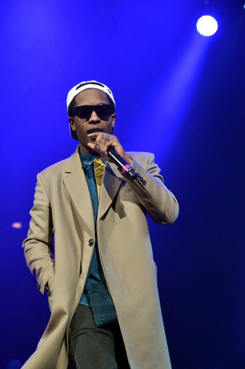 A$AP Rocky performs onstage at Power 105.1's Powerhouse 2013 at Barclays Center on November 2, 2013 in New York City. (Mike Coppola/Getty Images for Clear Channel)