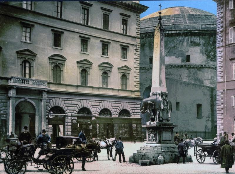 Piazza di Minerva (Library of Congress)
