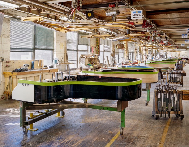 Steinway & Sons Piano Factory, Location: Astoria NY