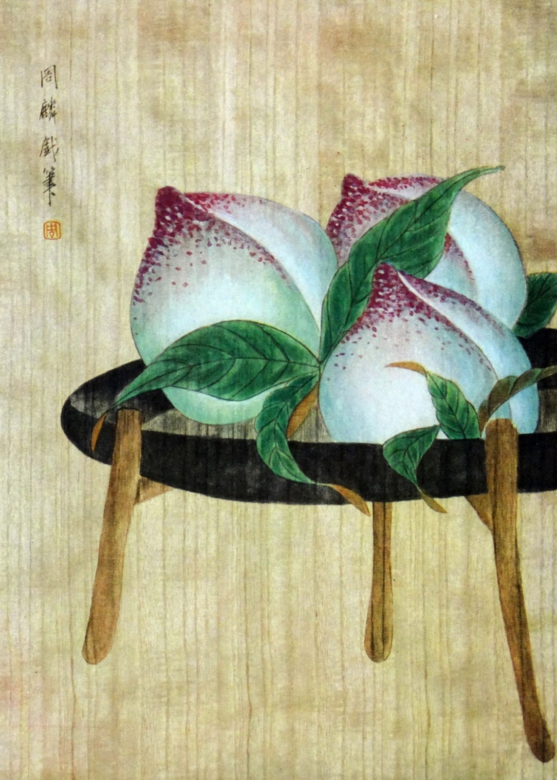 Asian Peaches Art