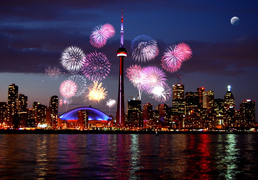 Toronto Cavalcade of lights Festival.