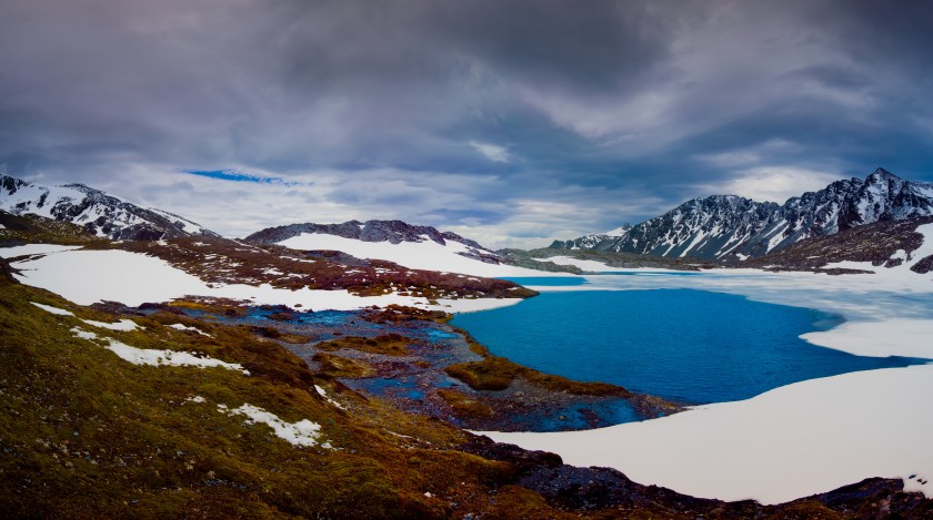 Mountains near the capital city of Tierra del Fuego Province, Argentina. (Michael Leggero/Moment/Getty Images)