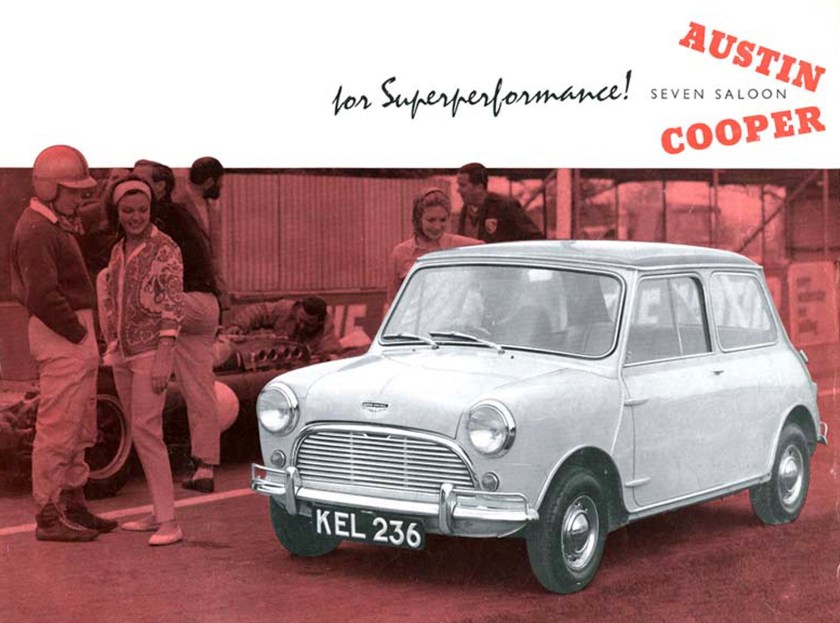 Mini Cooper Sales brochure. (GP Library/UIG via Getty Images)