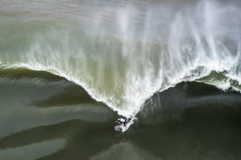 Richie Vaculik rides a wave during the Cape Fear competition on June 6, 2016 in Sydney, Australia. (Ed Sloane/Red Bull Content Pool)