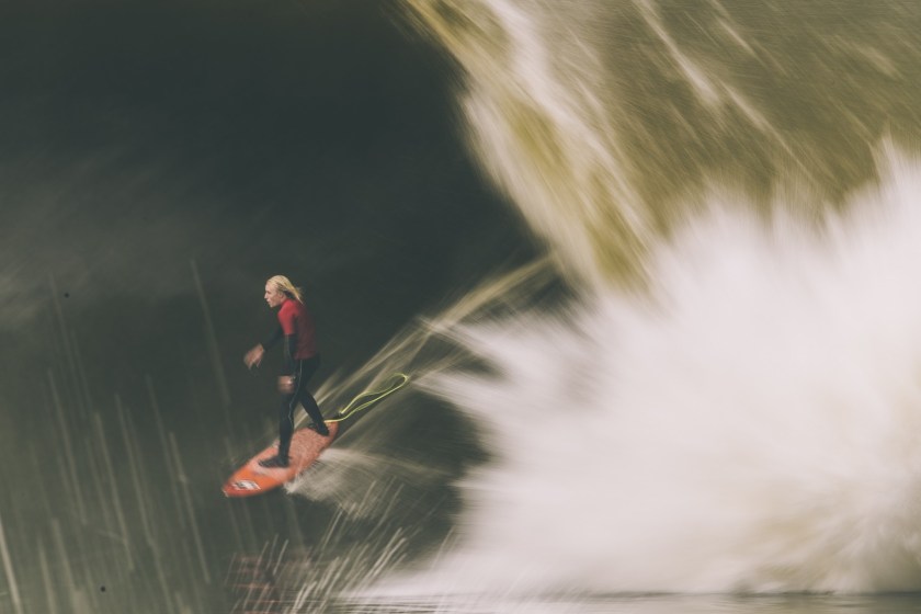 Russell Bierke performs during the Red Bull Cape Fear event in Sydney, Australia on June 7, 2016.