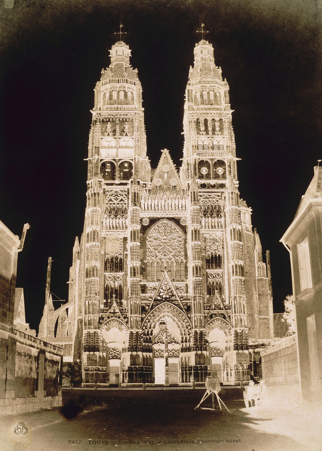 West Facade of the Cathedral of Saint-Gatien, 1851(Gustave Le Gray/RMN-Grand Palais / Art Resource, NY )