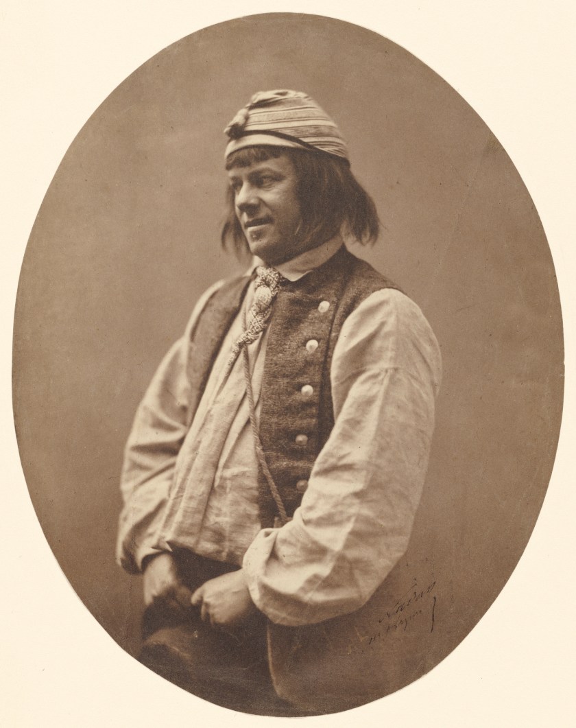 Jean-François Philibert Berthelier, 1856 (Nadar/The J. Paul Getty Museum, Los Angeles)