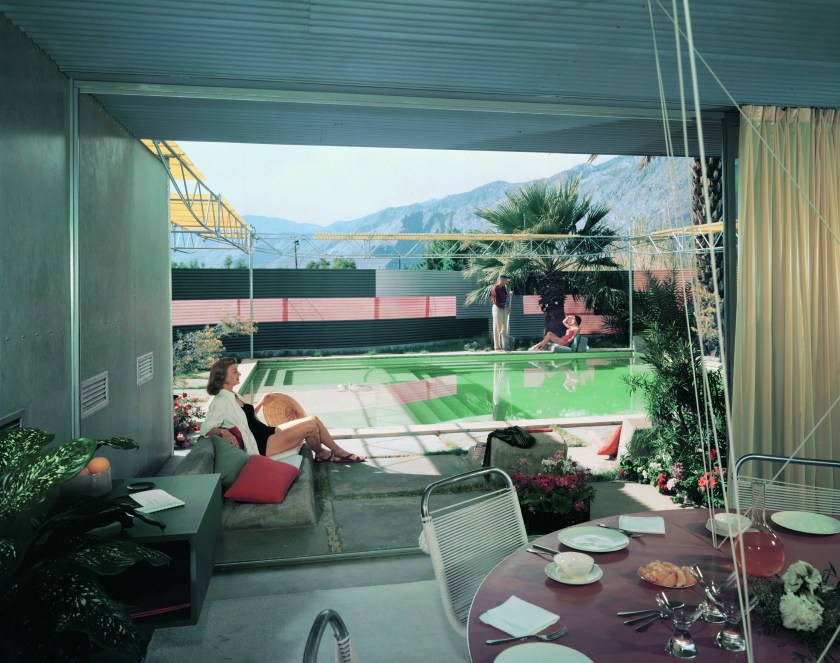 Frey Residence I by Albert Frey, Palm Springs, California, 1956. (Julius Shulman Photography Archive, Research Library at the Getty Research Institute.)