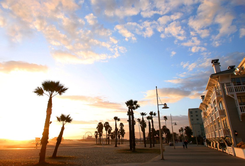 Beach in Santa Monica, California (Jason Merritt/FilmMagic for Nickelodeon Television)