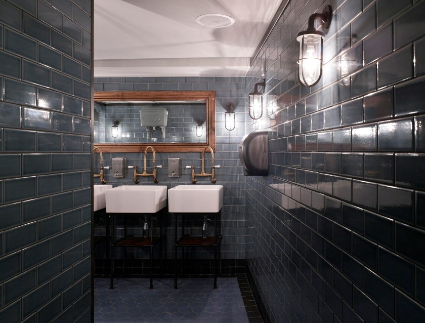 Bathroom at Jamie's Italian in Bristol, United Kingdom (View Pictures/UIG via Getty Images)