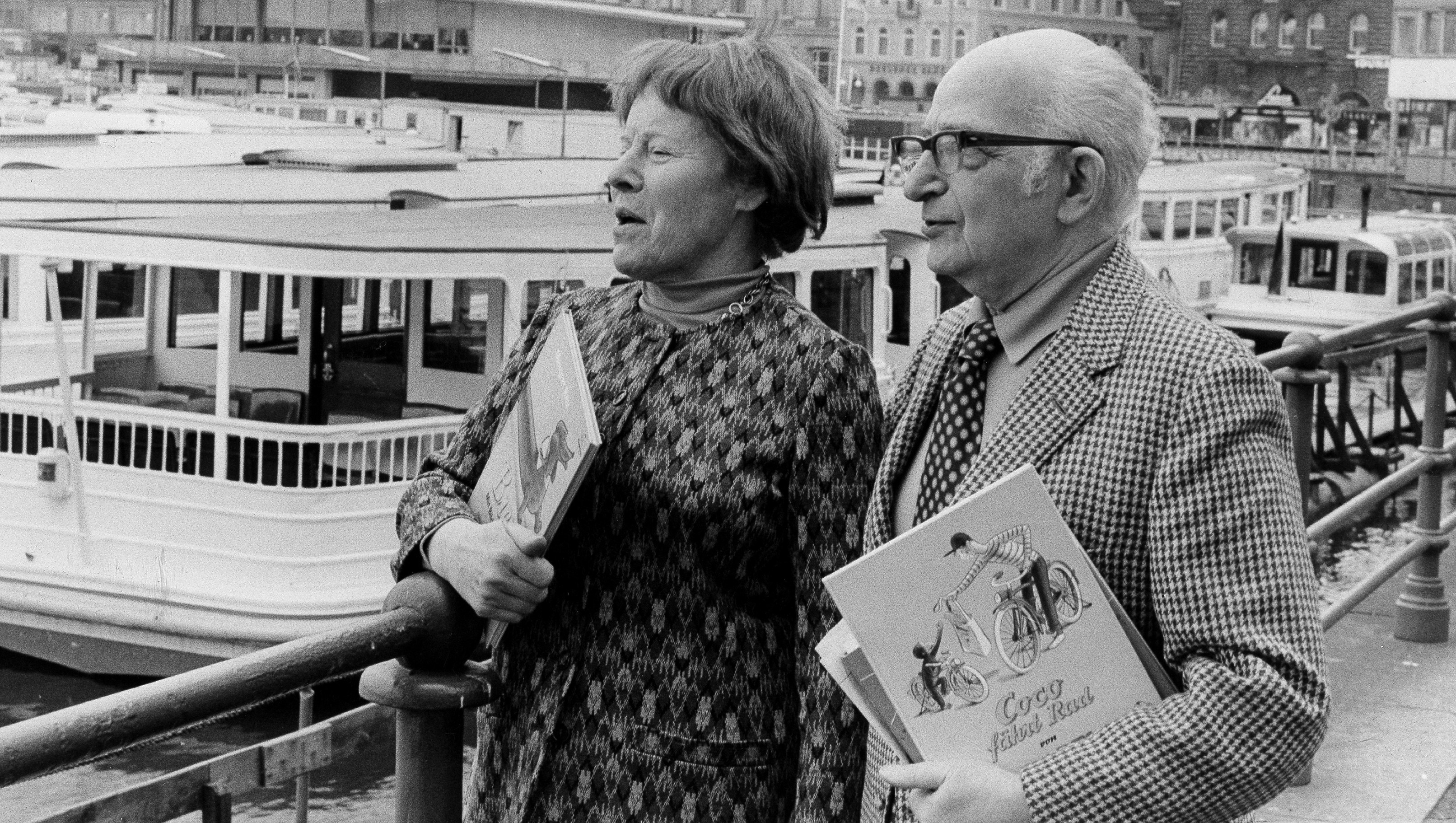 Margret and Hans Rey, creators of Curious George (du Vinage/ullstein bild via Getty Images)