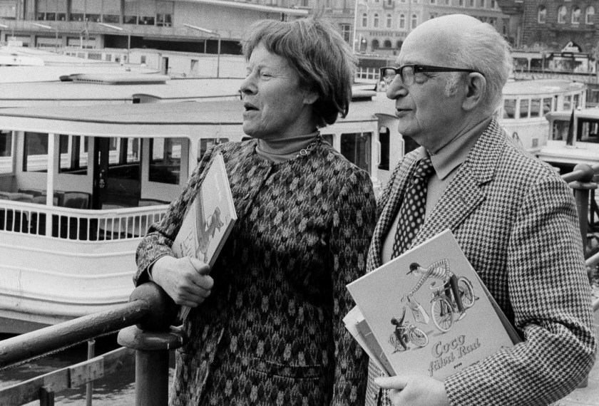 Margret and Hans Rey, creators of Curious George (du Vinage/ullstein bild via Getty Images)