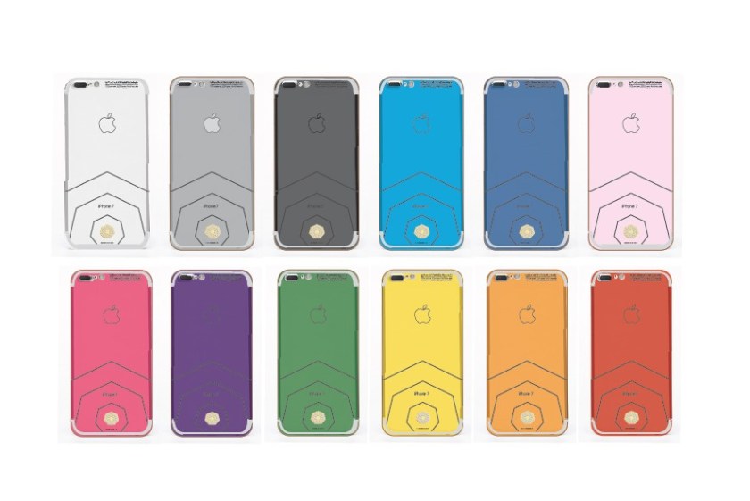 The Lux iPhone 7 Standard Collection Gloss or Matte Solid Color Brikk versions of the iPhone 7 (Brikk)