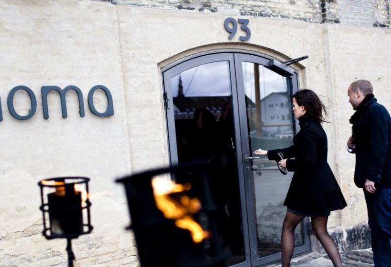 People ente the Noma restaurant in Copenhagen, on April 27, 2010 the day after Noma was chosen for the world's best restaurant, according to S. Pellegrino Worlds 50 Best Restaurants Award, which was awarded in London last night. AFP PHOTO/ Casper Christoffersen/SCANPIX DANMARK (Photo credit should read Casper Christoffersen/AFP/Getty Images)