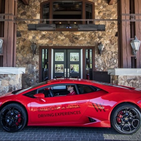 Waldorf Astoria Hotels Offering Guests Lamborghini Driving Experience