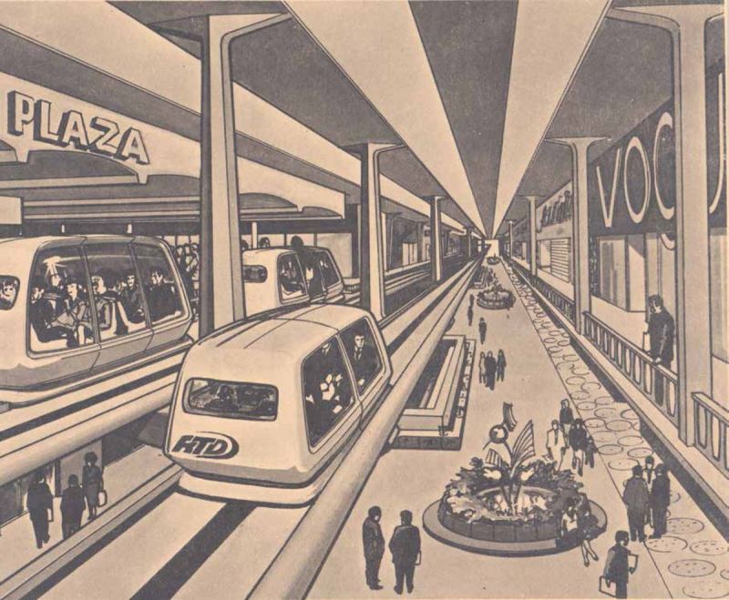 Plaza brought to life by shot-hop transit (Metropolis Books )