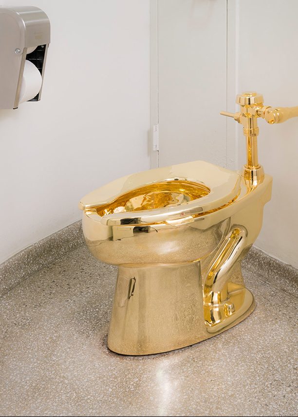 Golden Toilet