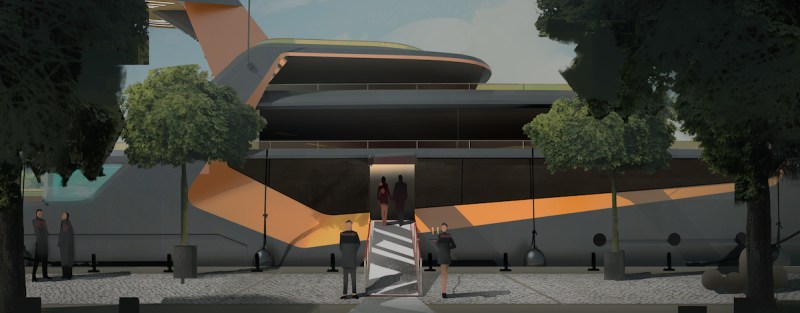 TIME superyacht (Courtesy of Henry Ward Design and BMT Nigel Gee)