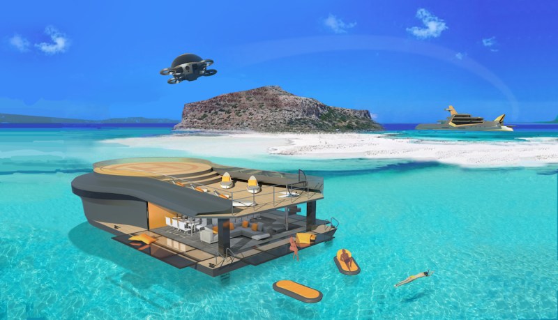 TIME superyacht (Courtesy of Henry Ward Design and BMT Nigel Gee)
