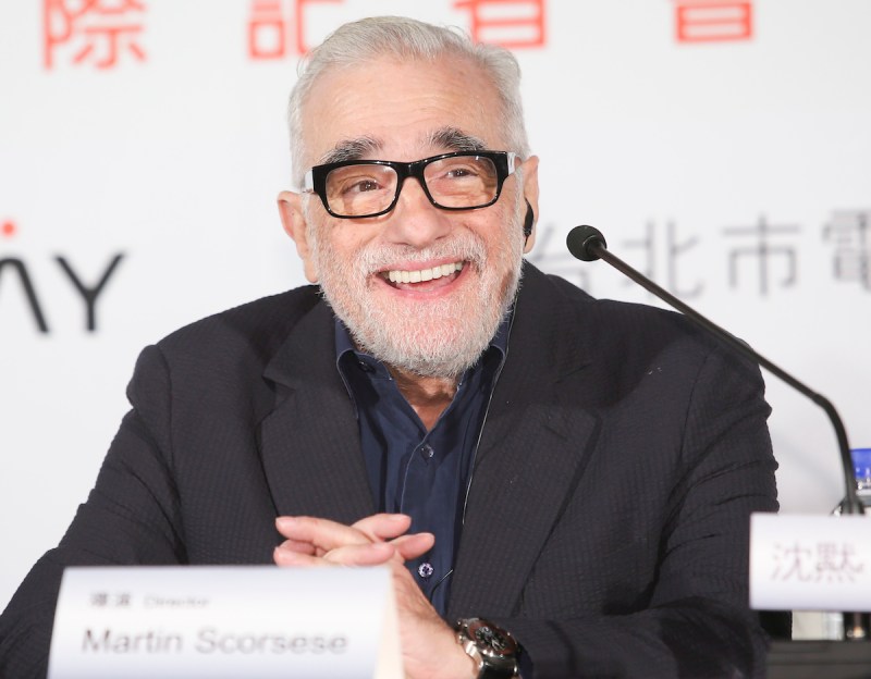 TAIPEI, TAIWAN - MAY 04: (CHINA OUT, TAIWAN OUT) Director Martin Scorsese attends press conference for his film Silence on May 4, 2015 in Taipei, Taiwan of China. (Photo by VCG/VCG via Getty Images)