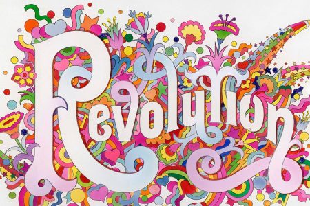 The Beatles Illustrated Lyrics, 'Revolution' 1968 by Alan Aldridge (V&A)