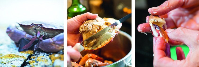 Crispy chili-crab spring rolls (Oliver Pohlmann /teNeues)