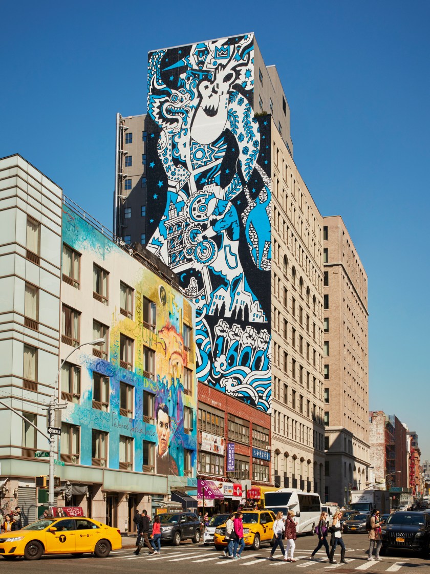 Exterior of 11 Howard, home to The Blond (Design Hotels)