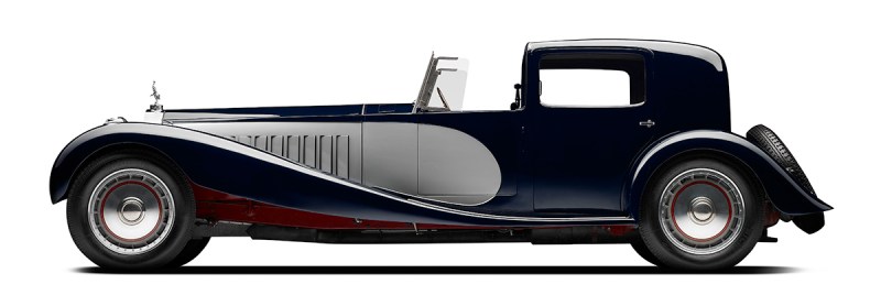 1932 Bugatti Royale Type 41 Coupe de Ville-side (Courtesy of The Petersen Automotive Museum)