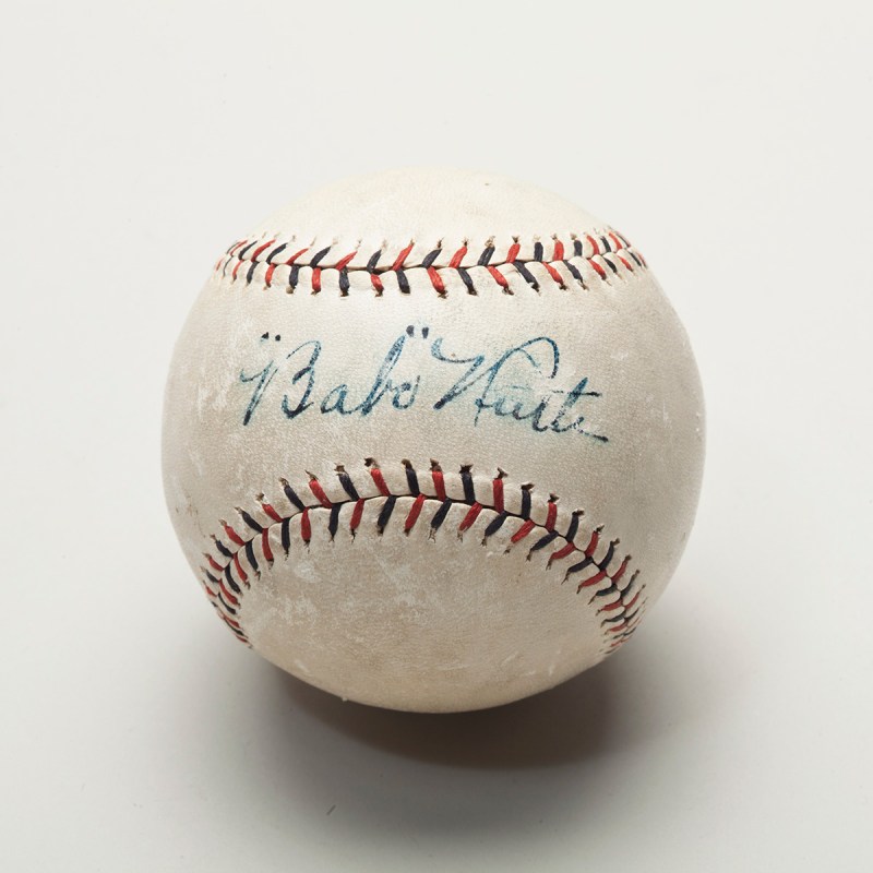 Babe Ruth Signed Baseball