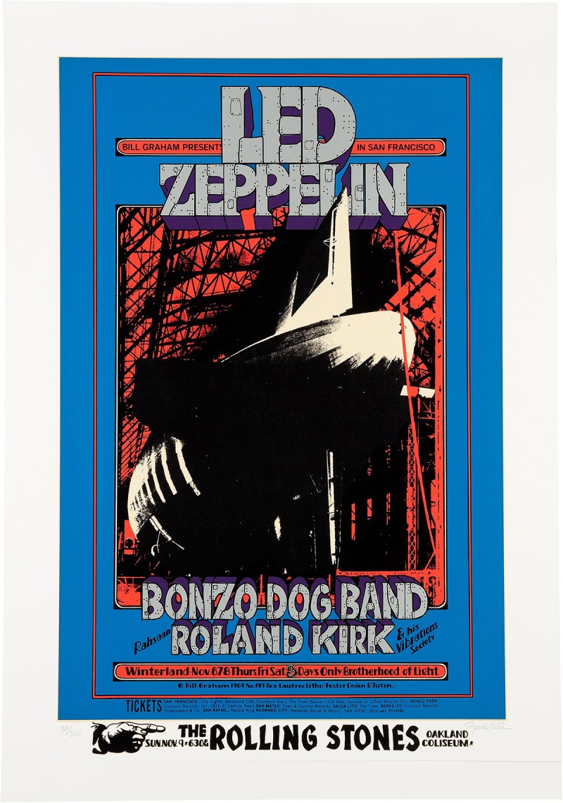 Heritage Auction Concert Posters