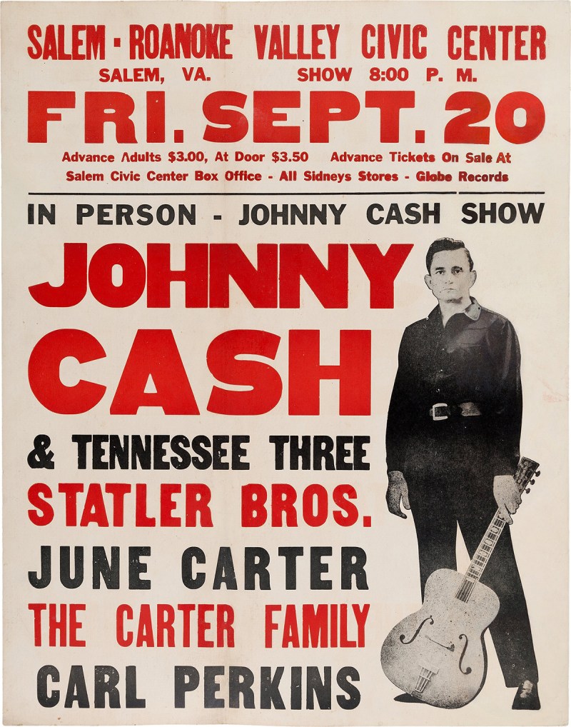 Rock Concert Poster Auction