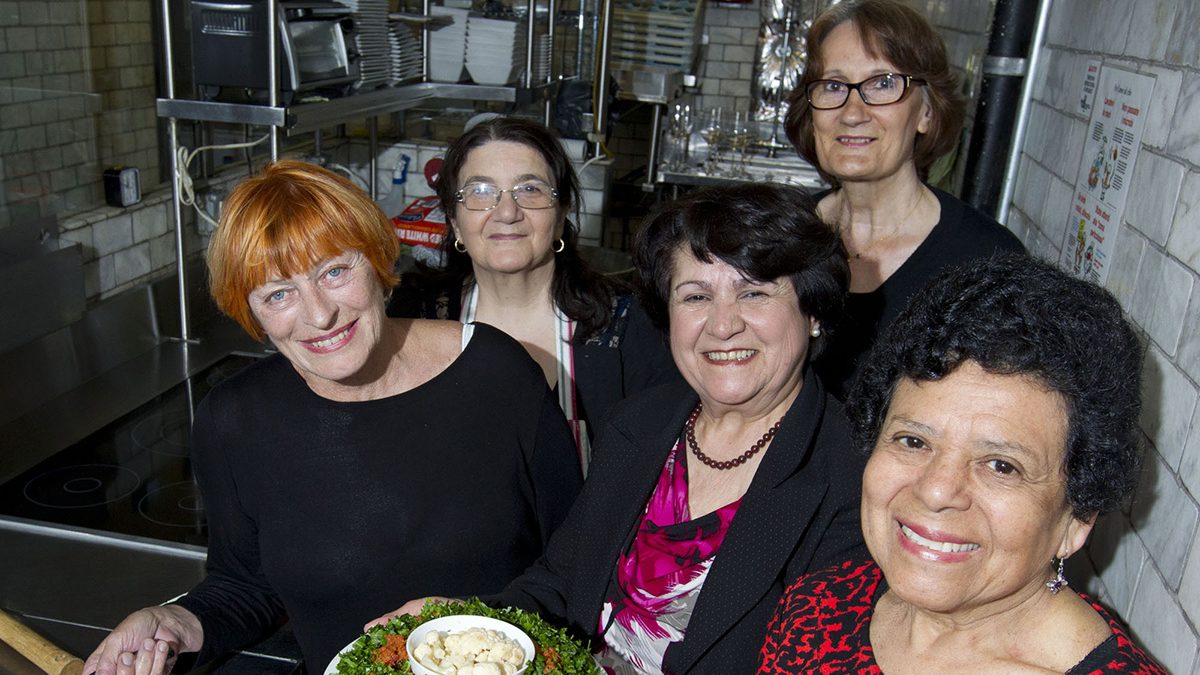 Grandmas Cook at Restaurant