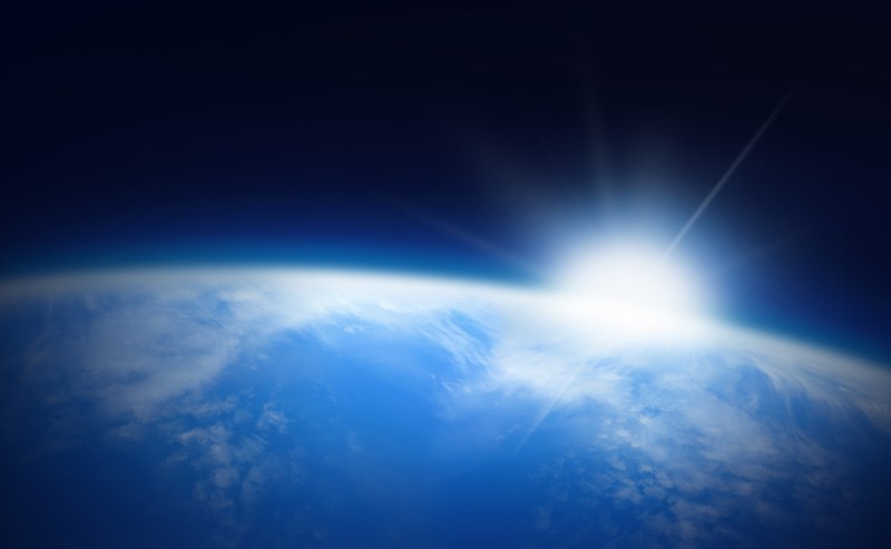 View of Earth's stratosphere (narvikk/Creative RF/Getty Images)