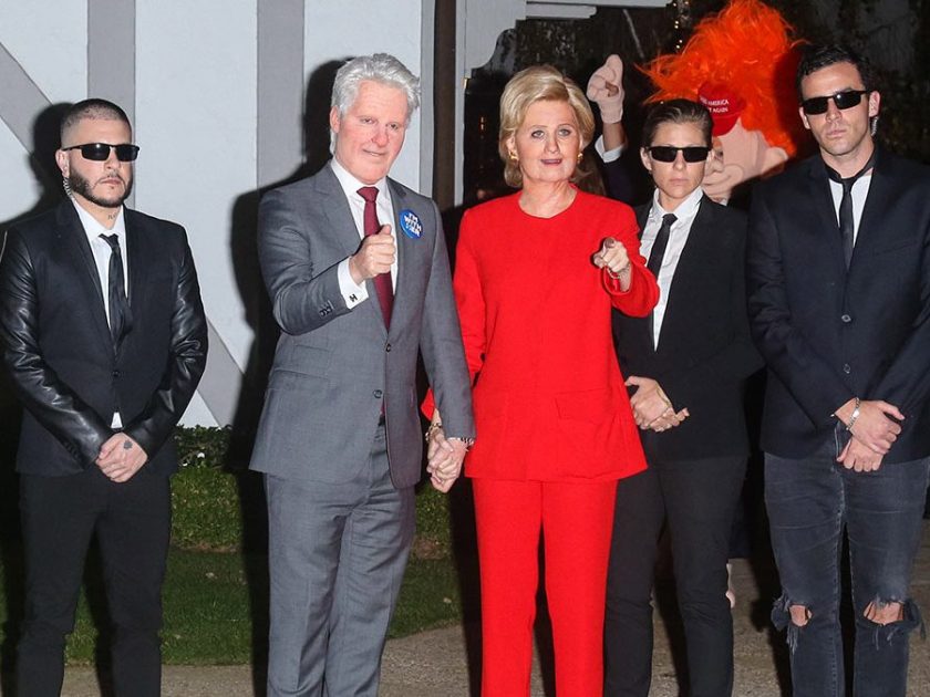 Katy Perry and friends. (Getty)