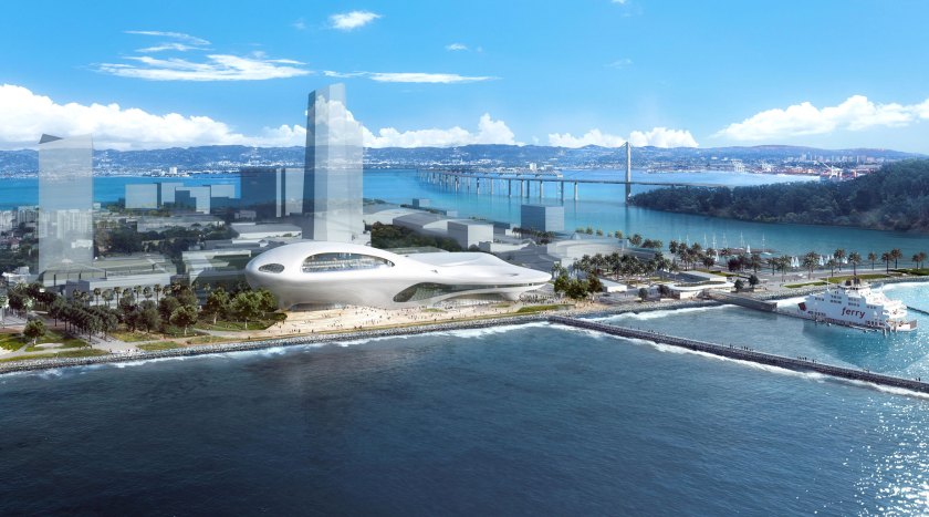 The San Francisco Proposal (Courtesy Lucas Museum of Narrative Art)