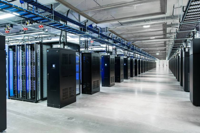 Inside its Lulea, Sweden data center campus, Facebook implemented server and data center designs outlined in its Open Compute Project, with custom designs for servers, power supplies and UPS units. (Facebook)