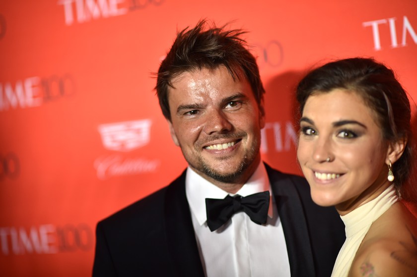 Bjarke Ingels (L) attends 2016 Time 100 Gala, Time's Most Influential People In The World red carpet at Jazz At Lincoln Center at the Times Warner Center on April 26, 2016 in New York City. (Dimitrios Kambouris/Getty Images)