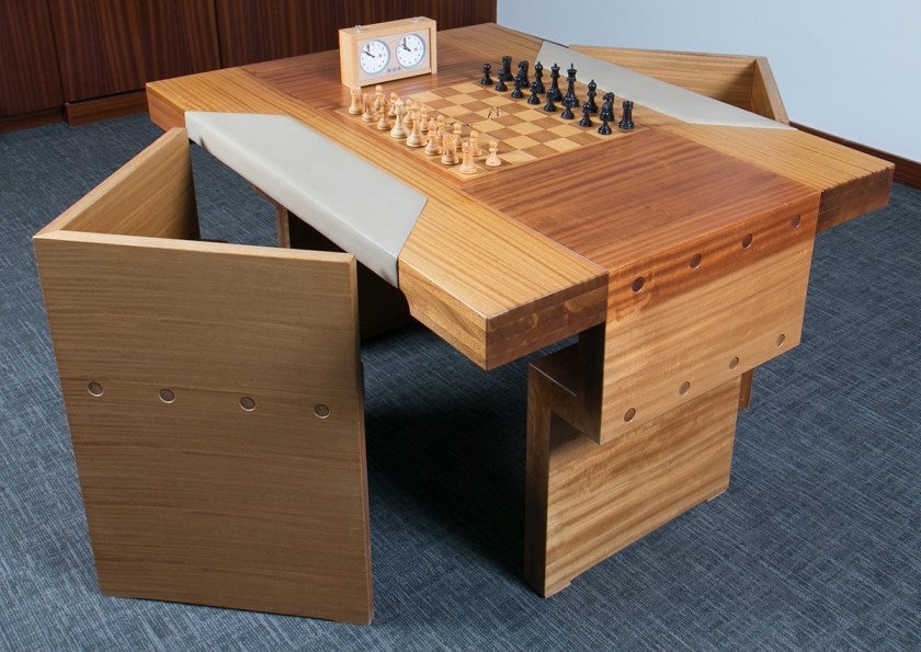 Fischer Versus Spassky Chessboard