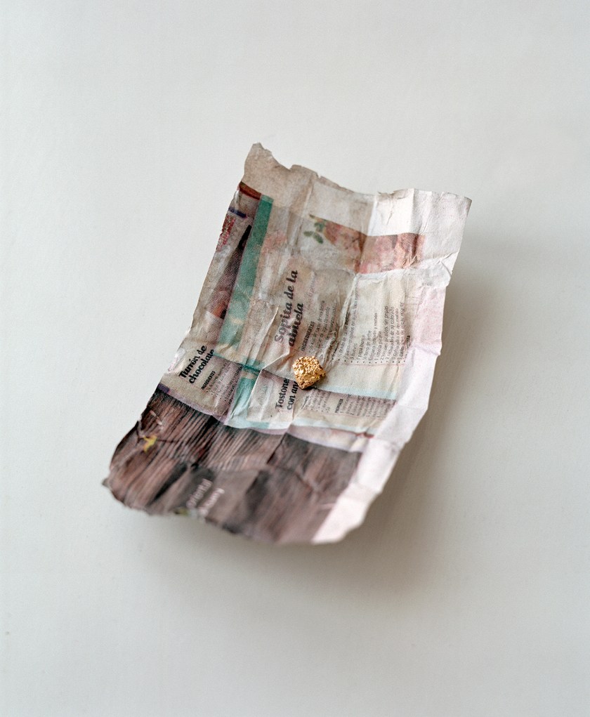Gold nugget, Delta Uno, Peru, 2015 (Yann Gross/Aperture)