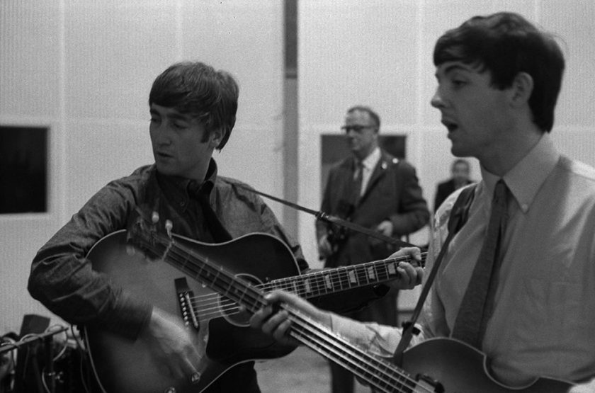 John Lennon and Paul McCartney